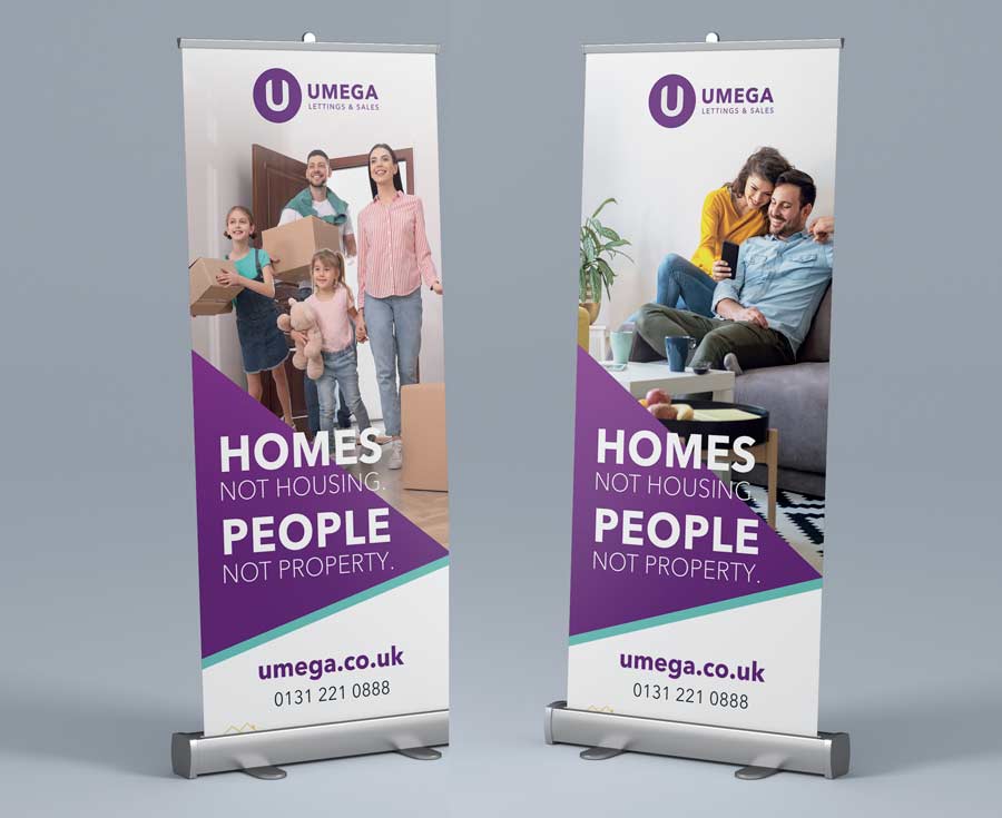 Pop up banners